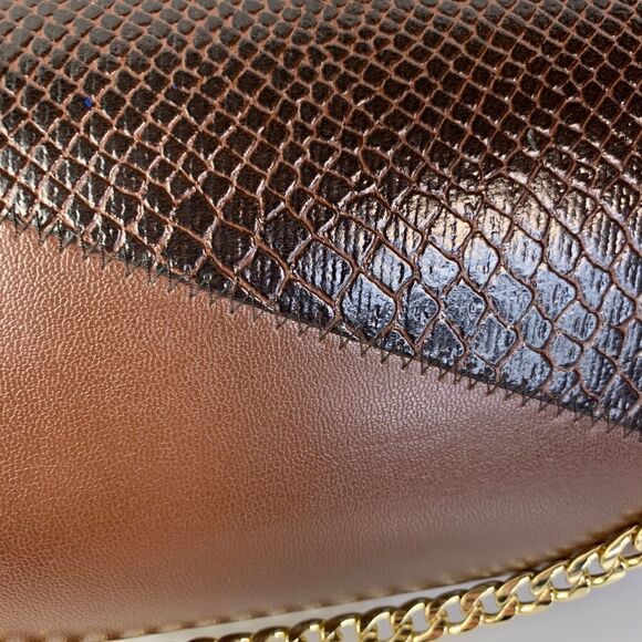 Vintage Persaud Faux Snakeskin Clutch - Picture 7 of 15